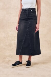 New Midi Skirt Gris