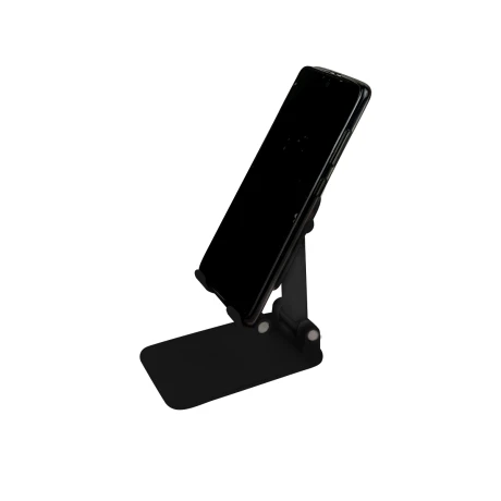 Soporte para celular regulable Negro