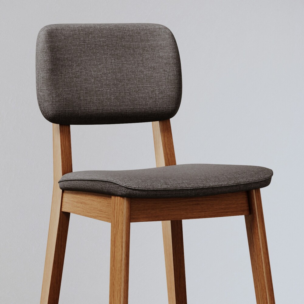 Butaca Classic - Línea Manhattan Lino Gris/Natural