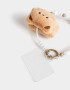 Accesorios De Celular Varios Accesorios Celular Strap Para Celular Con Peluche De Osito - Marron Beige