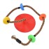 Cuerda Escalar con Disco y Peldaños Multicolor