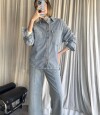 Camisa Nat Light Blue