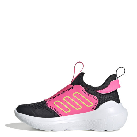 Championes de Niños Adidas Tensaur Comfort Negro - Rosado - Amarillo Lima