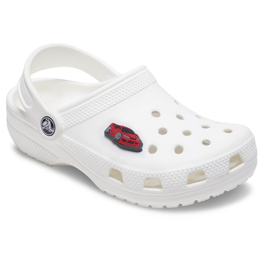 Jibbitz Glow Red Race Street Car Multicolor