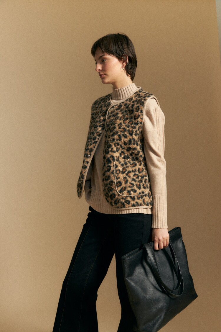 CHALECO ELLIANA Animal Print