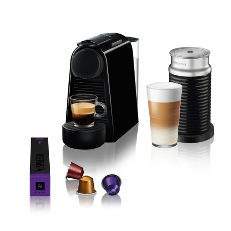 CAFETERA NESPRESSO ACERO NEGRO ESSENZAD30 AEROCCINO ESSZDBAERO