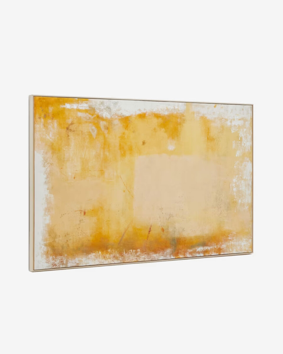Cuadro abstracto Selnar - amarillo 200 x 120 cm 