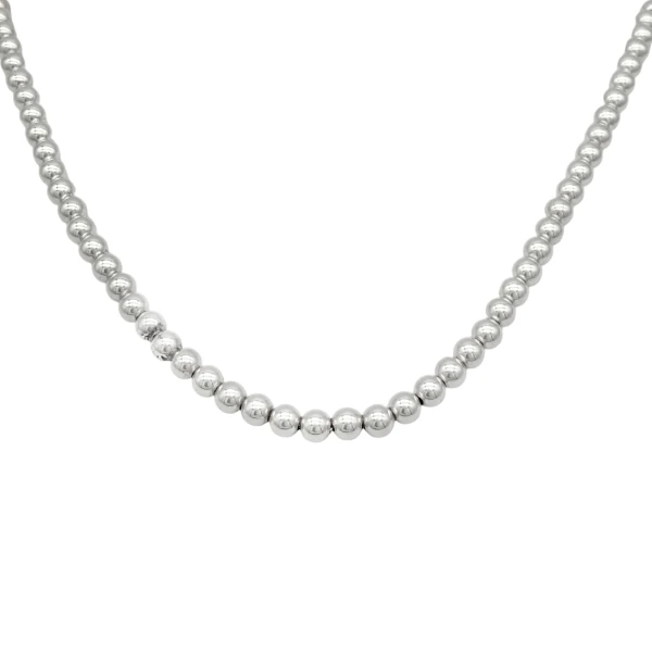 Cadena Bolas-Plata 925-Sin Piedra-CD3344 sinpiedra