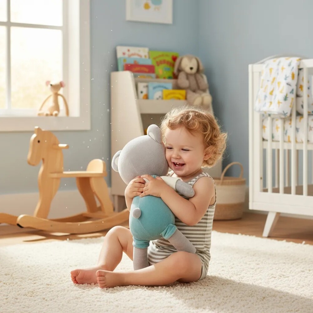 Peluche osito XL BUBA cookie verde