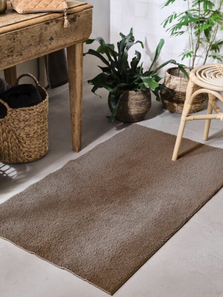 Alfombra baño KARLSTAD 70x120 arena oscuro Alfombra baño KARLSTAD 70x120 arena oscuro