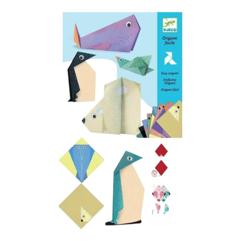 Origami Ballena y Oso Djeco Origami Ballena y Oso Djeco