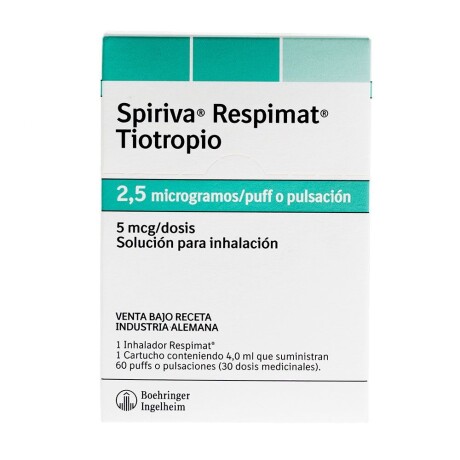 Spiriva Respimat Solucion 4ml Spiriva Respimat Solucion 4ml