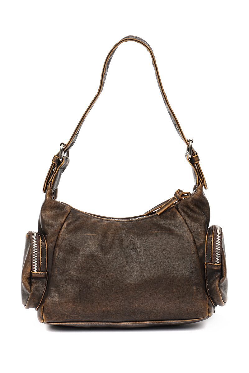 Cartera Esmeraldas Marron