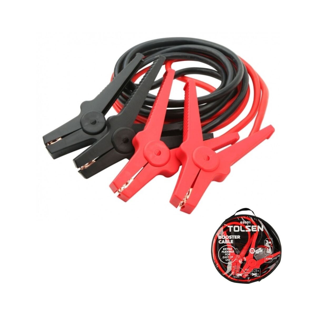 Chicotes Para Bateria 16mm 2x3,0m Tolsen 