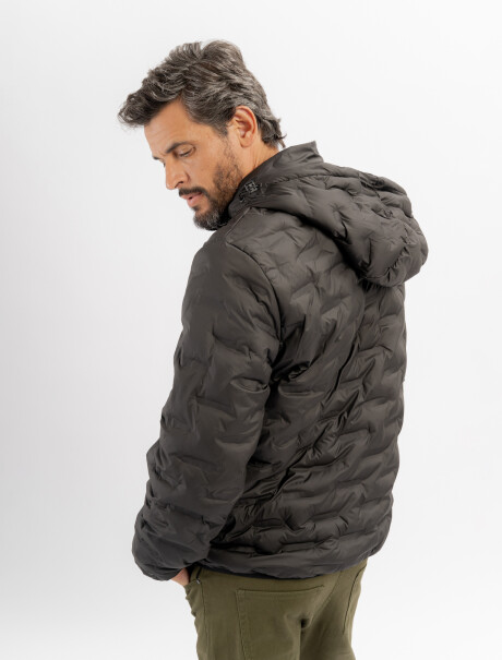 Campera capitoneada Ultratek negro