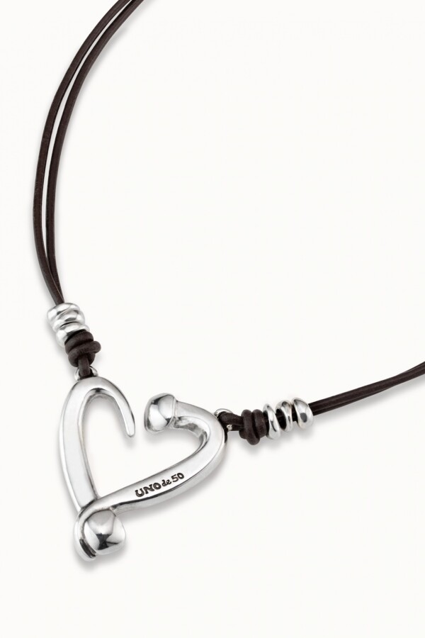 HEART PLATA / BLANCO