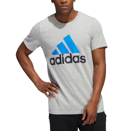REMERA adidas BADGE OF SPORT BASIC Grey