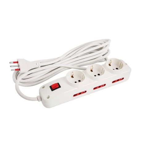 Alargue CONATEL Contactum 3 Schukos con 6 Tomas 3mts Alargue CONATEL Contactum 3 Schukos con 6 Tomas 3mts