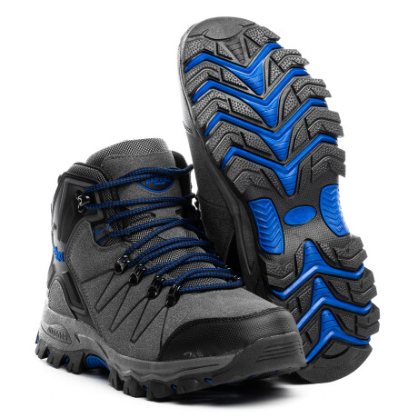 Calzado Botas Tácticas Outdoor Trekking Para Hombre Azul