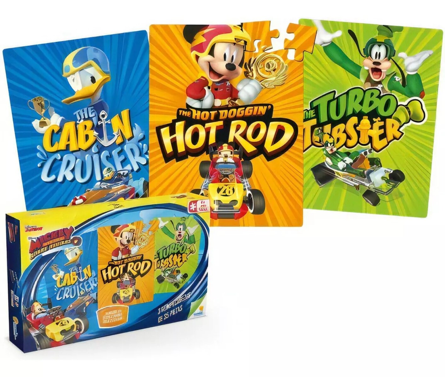 Set de 3 Puzzles de 35 piezas Mickey 