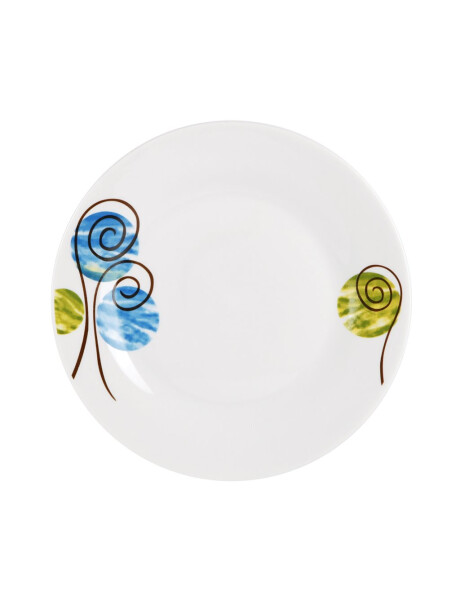 PLATO POSTRE PORCELANA 19CM CIRCULOS PLATO POSTRE PORCELANA 19CM CIRCULOS