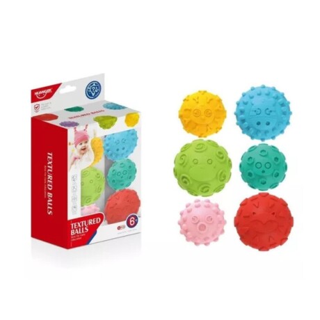 Juego Didáctico Huanger 6 Pelotas Sensoriales 001