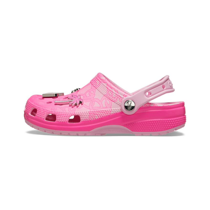 Crocs Mattel Pink Barbie Classic Clog - Unisex Multi
