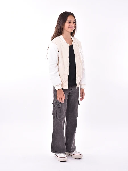 BOMBER CALI BEIGE