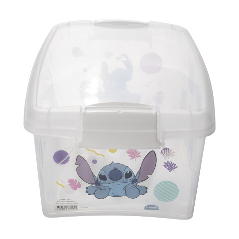 Caja Infantil Organizadora Plástica Stitch 4,2 Lts U