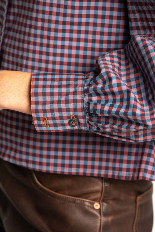 Blusa Gingham Multi