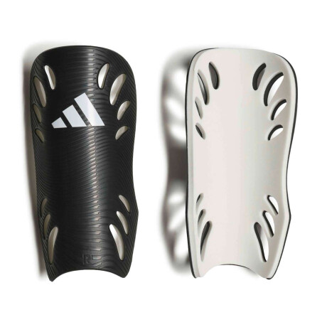 Espinilleras Adiflex Championes Fútbol Tapones Intercambiables Unisex Negro