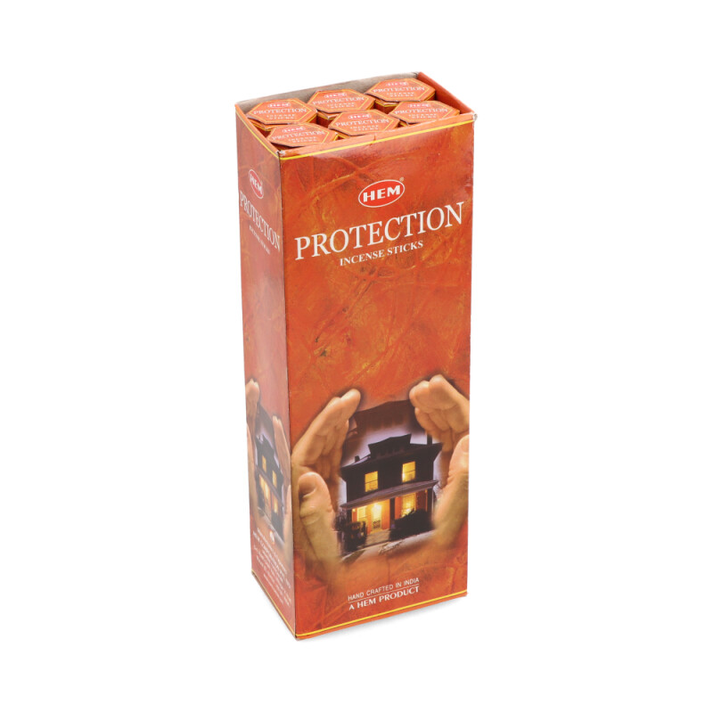 INCIENSO HEM CAJA HEXAGONAL X6 Protección