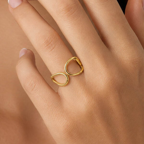 Anillo Nita de Oro Amarillo 18K Anillo Nita de Oro Amarillo 18K