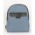 Mochila capitoneada Canva modelo Mykonos Gris