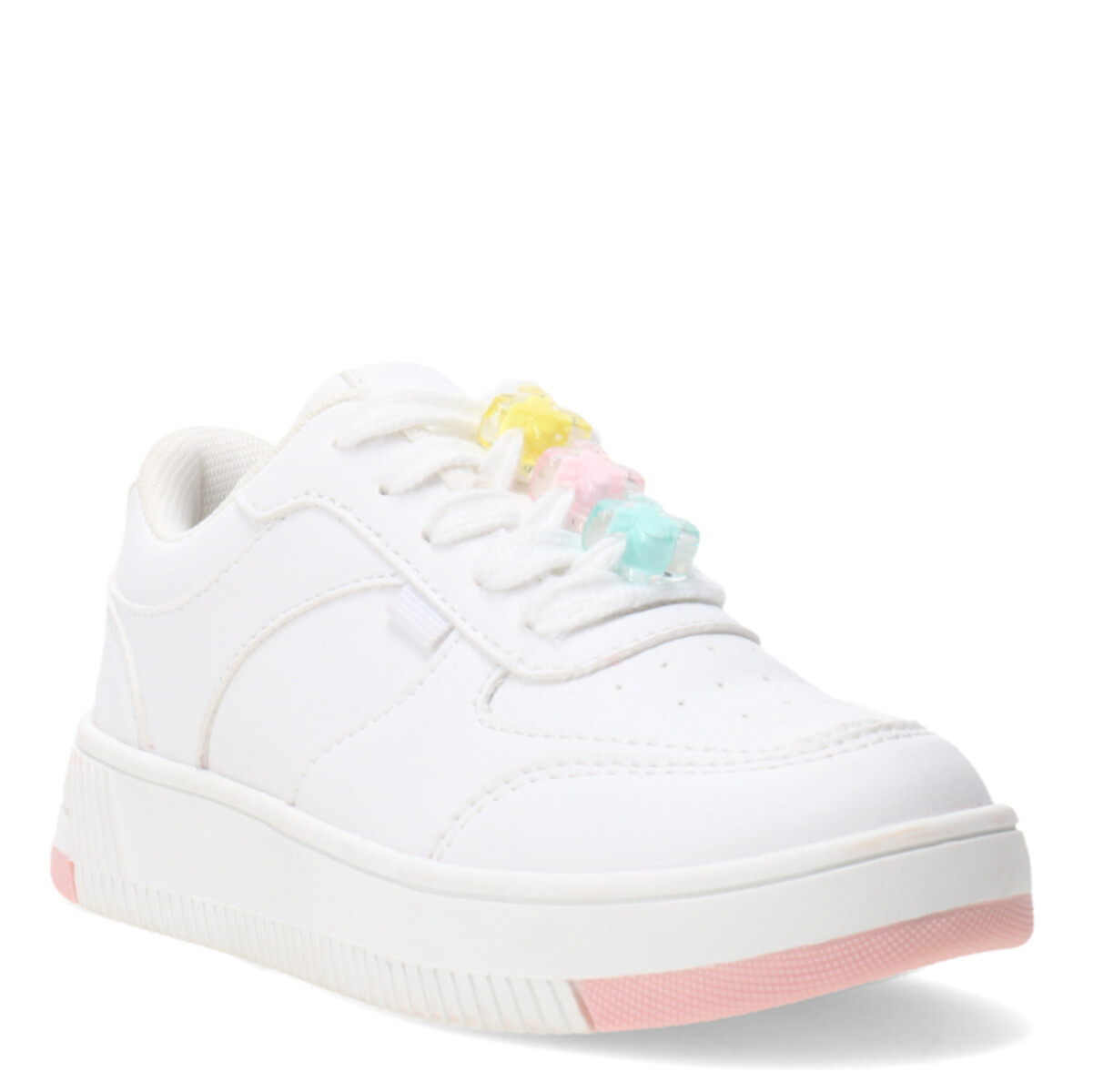 Deportivo GITYON con detalle en cordones MINI MissCarol - White 