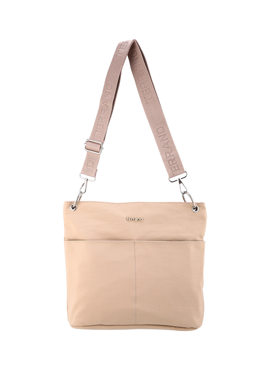 Bandolera Terrano - Tela Taupe 