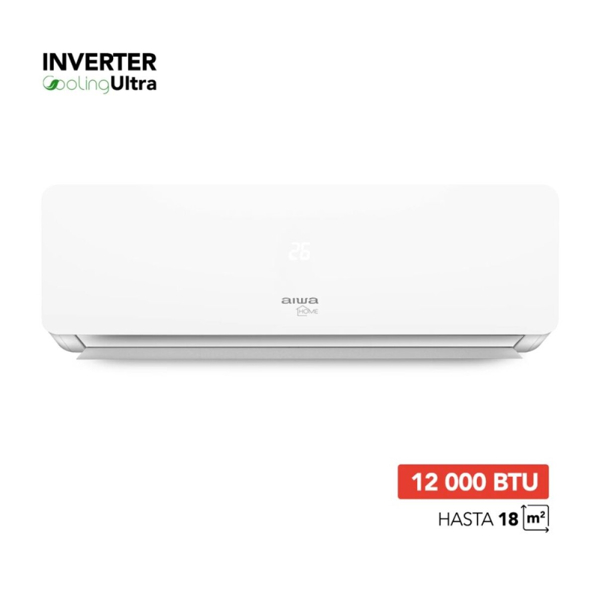 Aire Acondicionado AIWA 12.000 BTU Inverter 