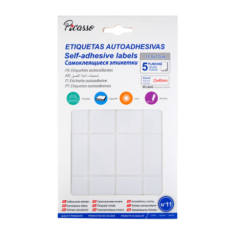 Etiquetas rectangulares Etiquetas rectangulares