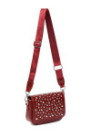 Bandolera Tela Bordeaux