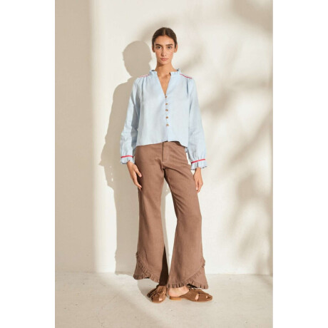 Blusa Arroyo Celeste