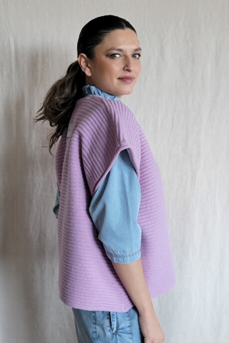 Chalecón Delfina Lila