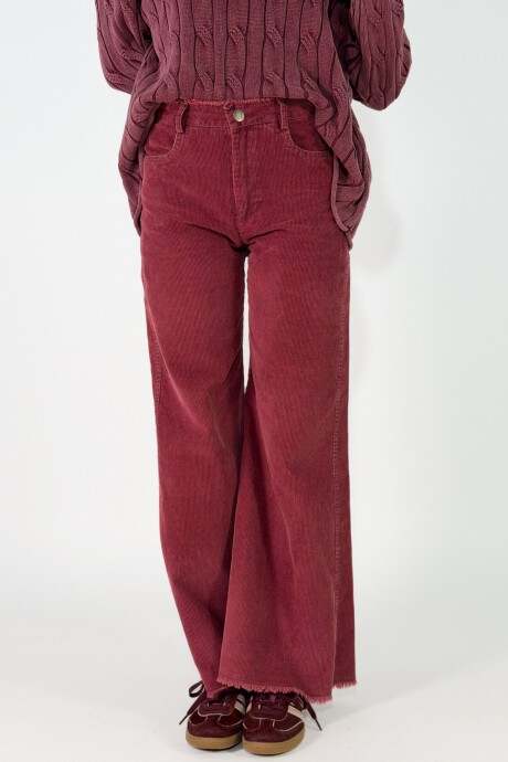 PANTALON PANA LENNON Magenta