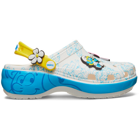 Los Pitufos Platform Clog - Unisex Multi