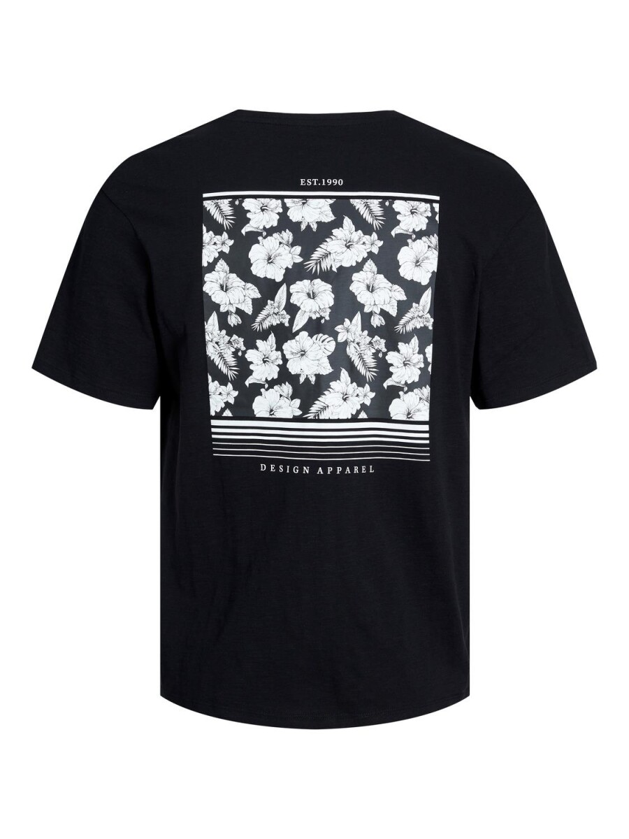 Polera Guru Mini Estampado - Black 