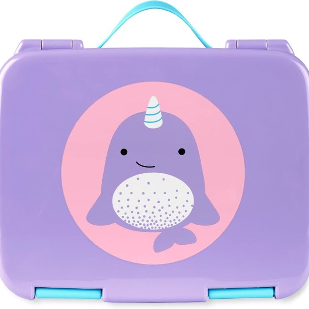 Lunchera bento box SKIP HOP delfin violeta