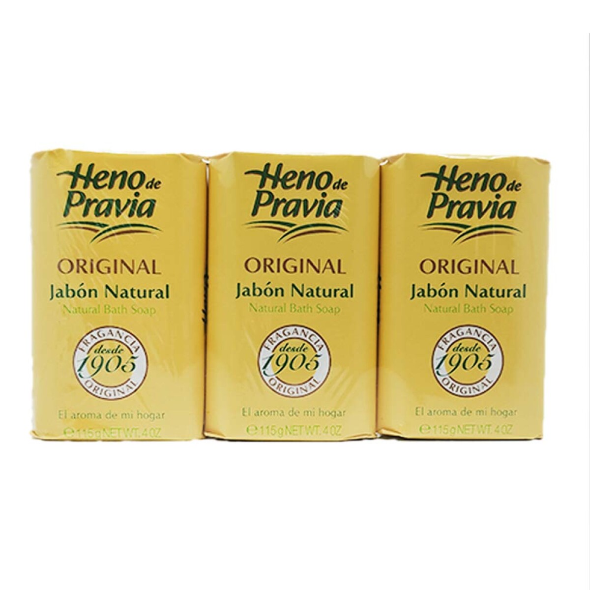 Heno de Pravia Estuche x 3 Jabones – Pack Clásico