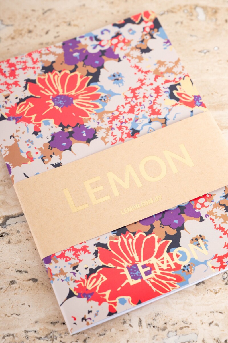 Notebook Print Flores Multi