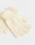 Guantes Varios Clasico Guantes Tejidos - Blanco Crudo