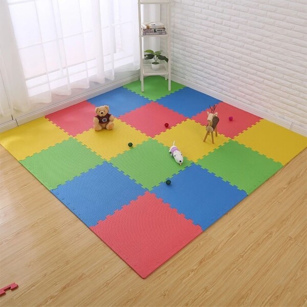 Alfombra Piso Encastrable Goma Eva Baldosas 60 X 60 Cm X 4 Alfombra Piso Encastrable Goma Eva Baldosas 60 X 60 Cm X 4