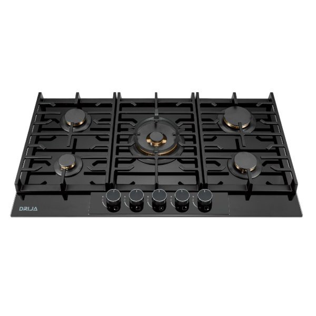 ESTUFA EMPOTRABLE DRIJA, 30"-76CM, 5 QUEMADORES DE COBRE SABAF®, A GAS 